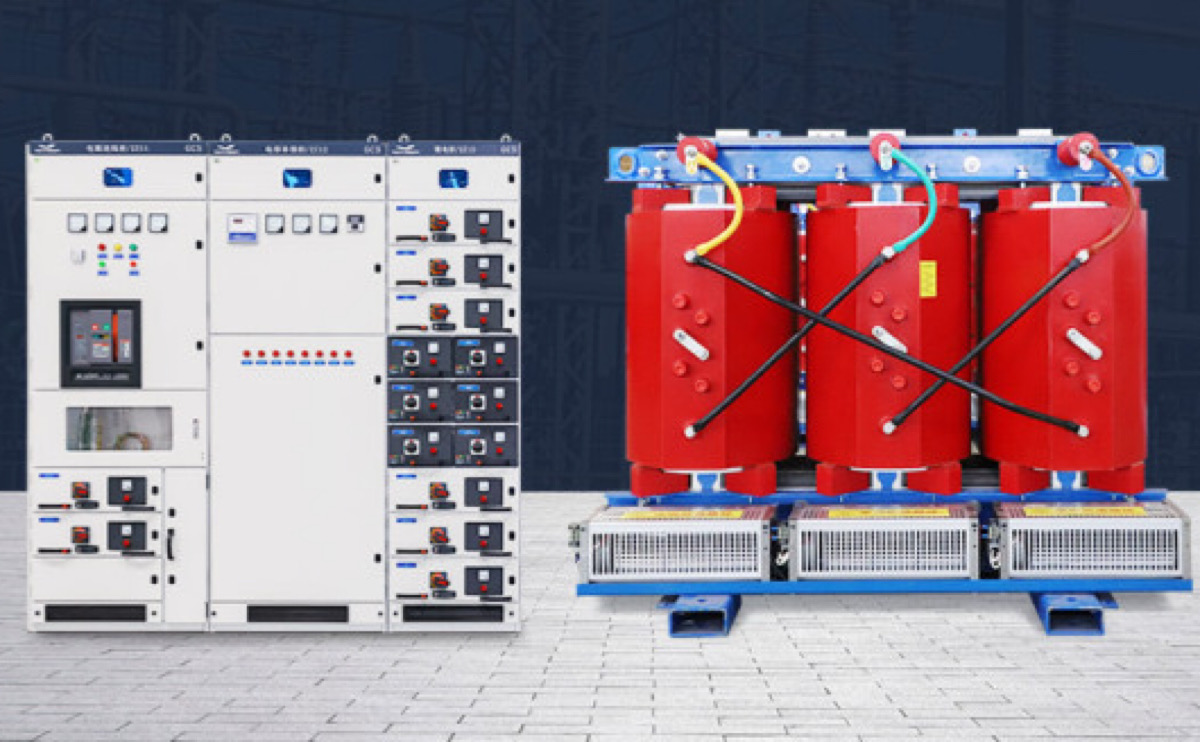 Dry type distribution transformer